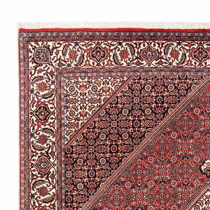 Perserteppich - Bidjar 254 x 171 cm - dunkelrot