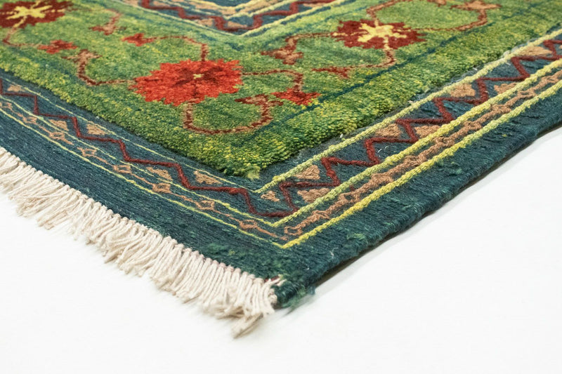 Kelim Teppich - Oriental 205 x 147 cm - grün