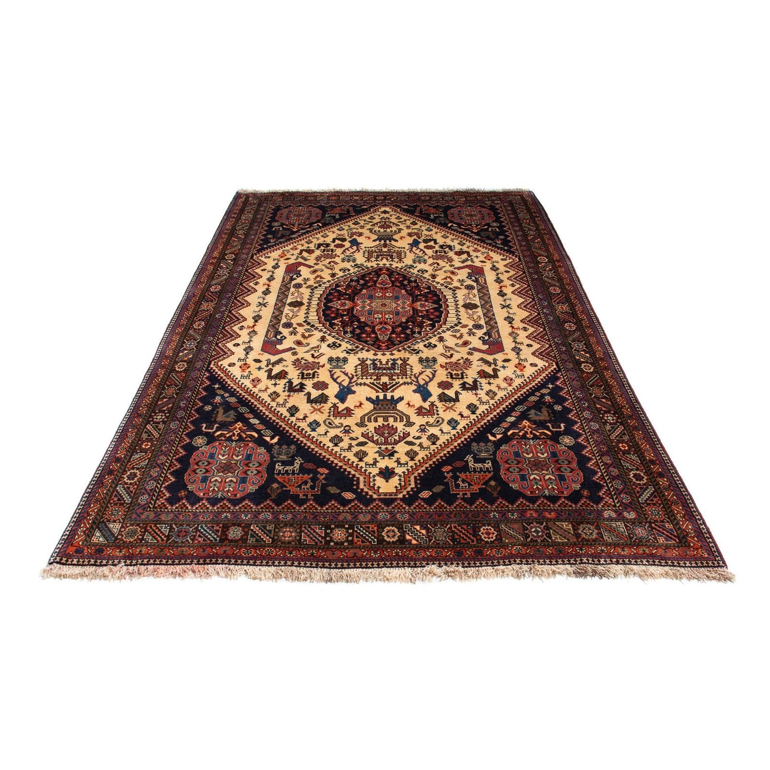 Gabbeh Teppich - Kaschkuli Persern 263 x 158 cm
