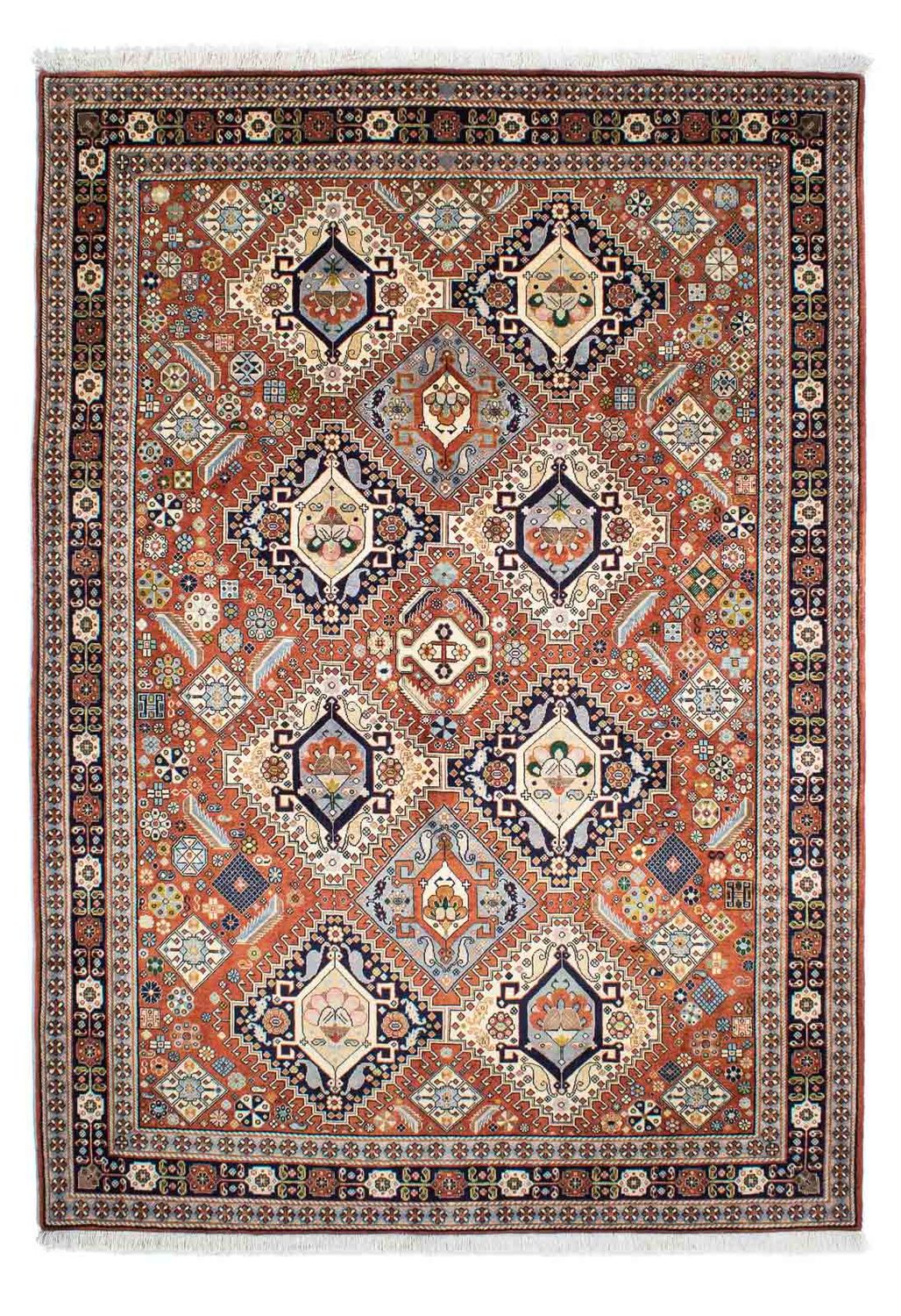 Gabbeh Teppich - Kaschkuli Persern 253 x 176 cm