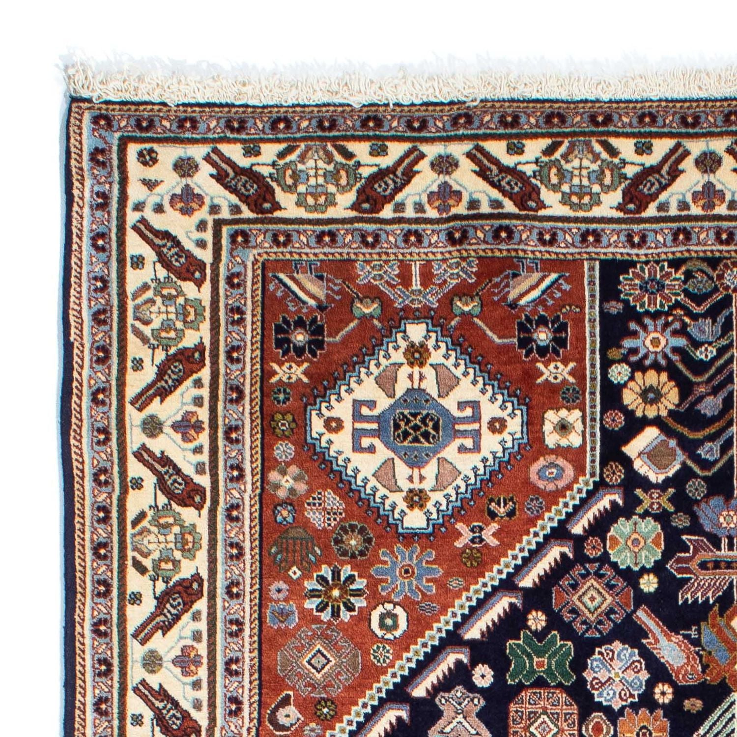 Gabbeh Teppich - Kaschkuli Persern 250 x 152 cm
