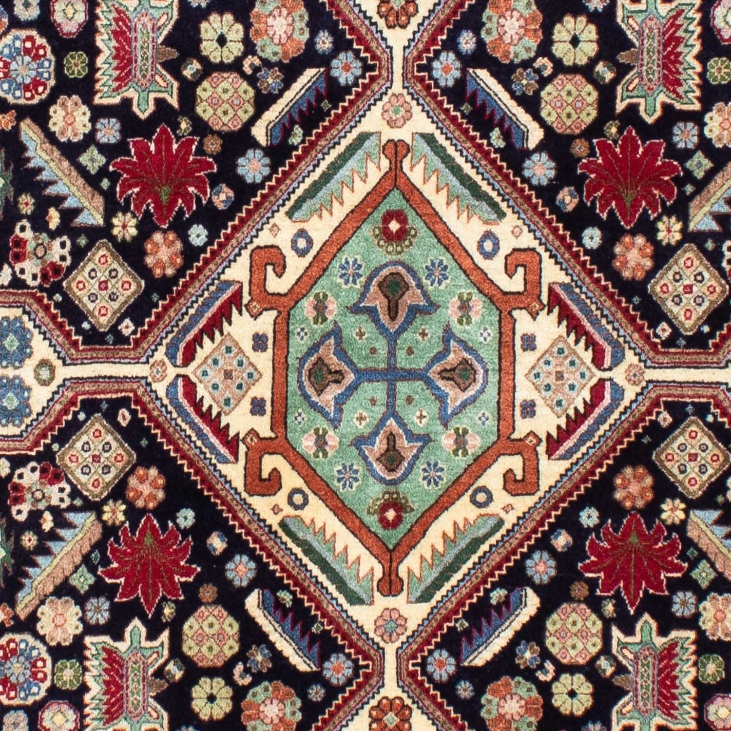 Gabbeh Teppich - Kaschkuli Persern 213 x 141 cm