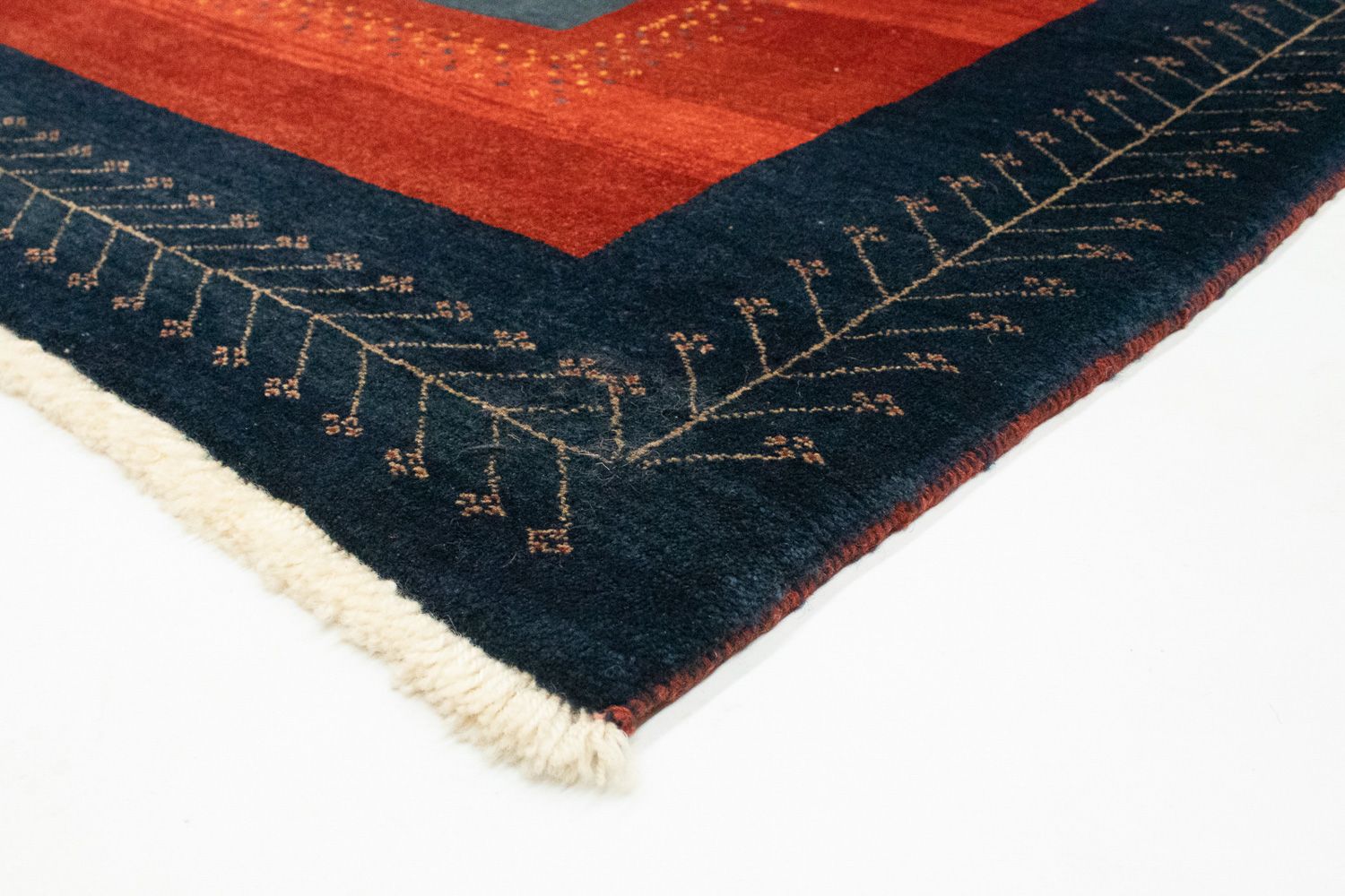 Gabbeh Teppich - Perser 205 x 128 cm - rot