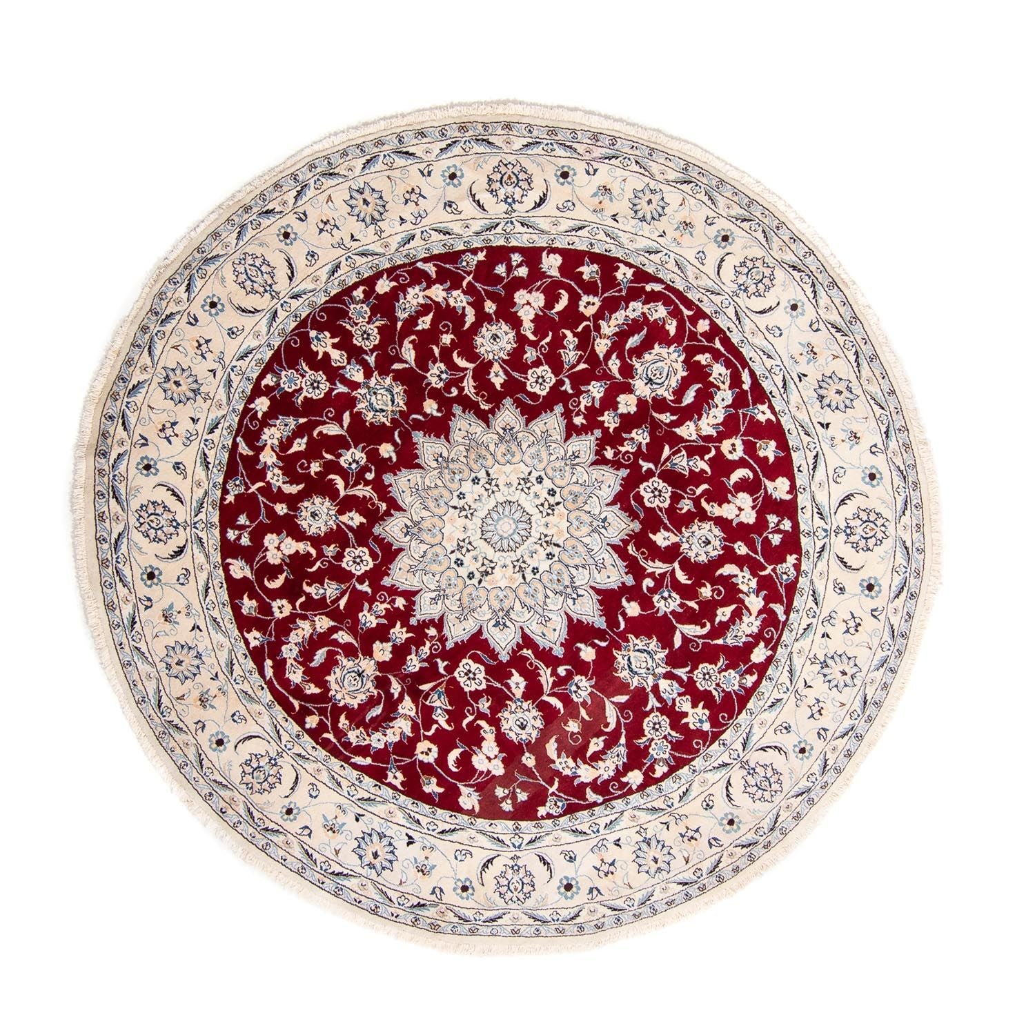 Perserteppich - Nain 253 x 253 cm Teppich Rund