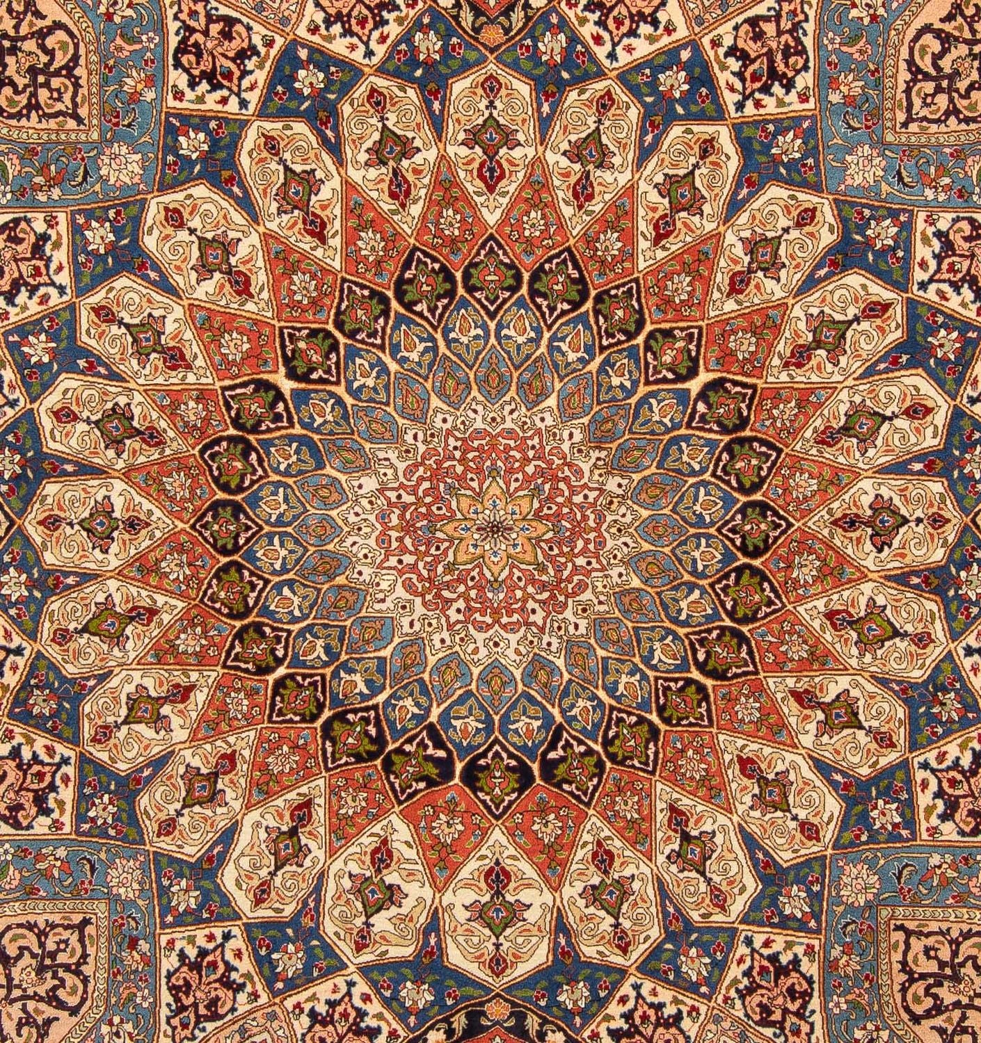 Perserteppich - Täbriz - Royal 250 x 207 cm Teppich Wohnzimmer