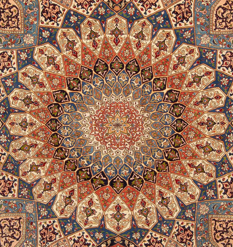 Perserteppich - Täbriz - Royal 250 x 207 cm Teppich Wohnzimmer