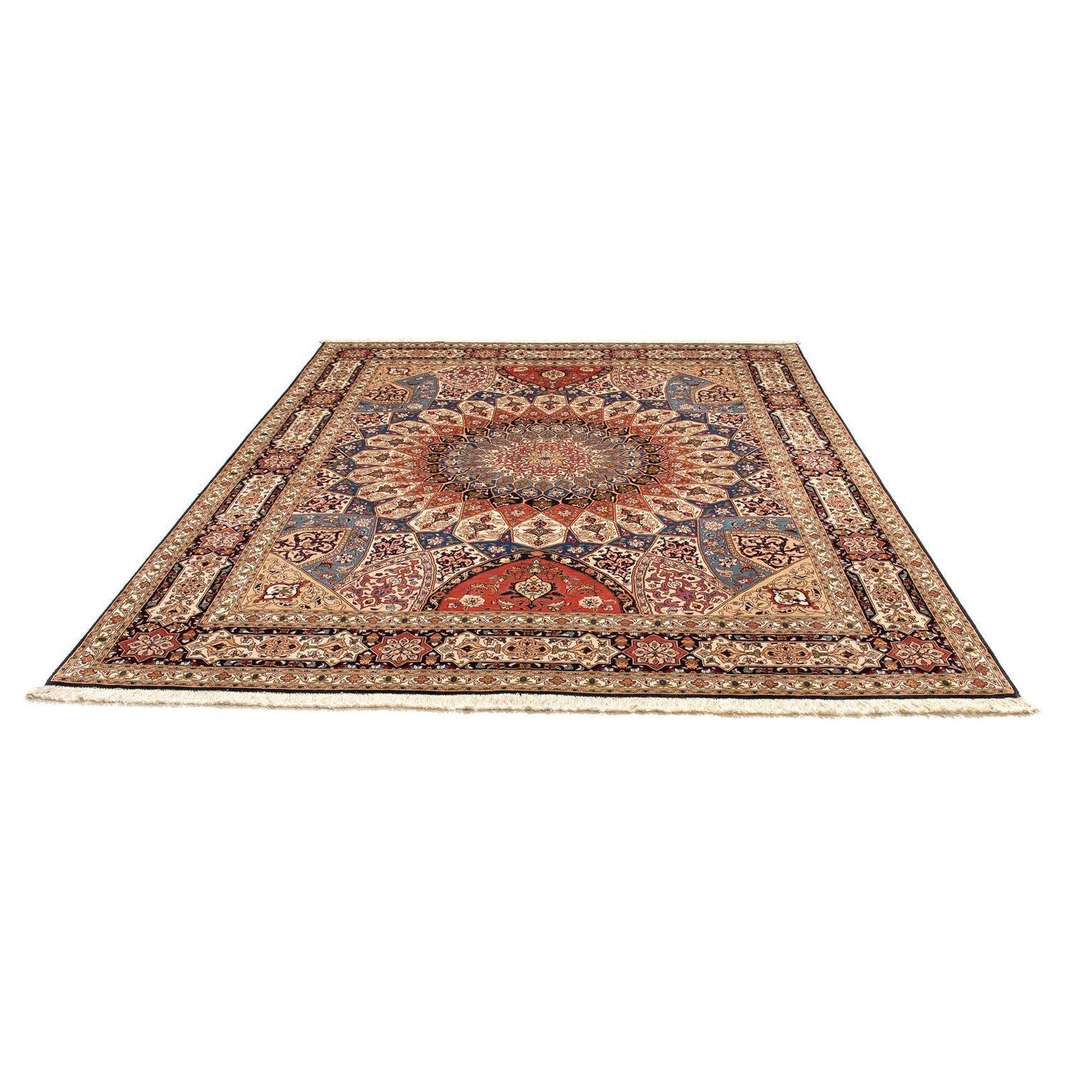Perserteppich - Täbriz - Royal 250 x 207 cm Teppich Wohnzimmer