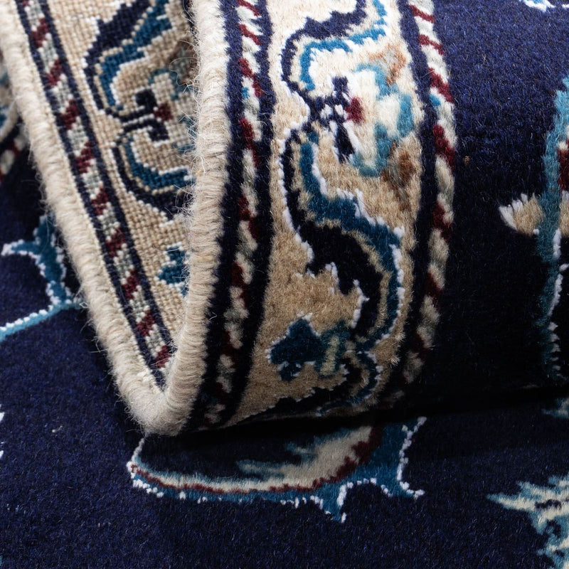 Perserteppich - Nain 143 x 70 cm - blau