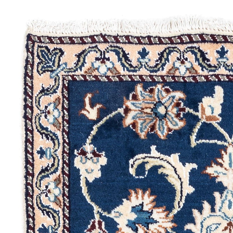 Perserteppich - Nain 134 x 68 cm - blau