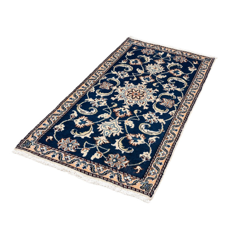 Perserteppich - Nain 134 x 68 cm - blau