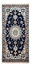 Perserteppich - Nain 141 x 66 cm - dunkelblau