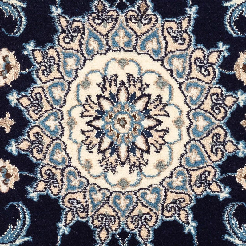 Perserteppich - Nain 141 x 66 cm - dunkelblau