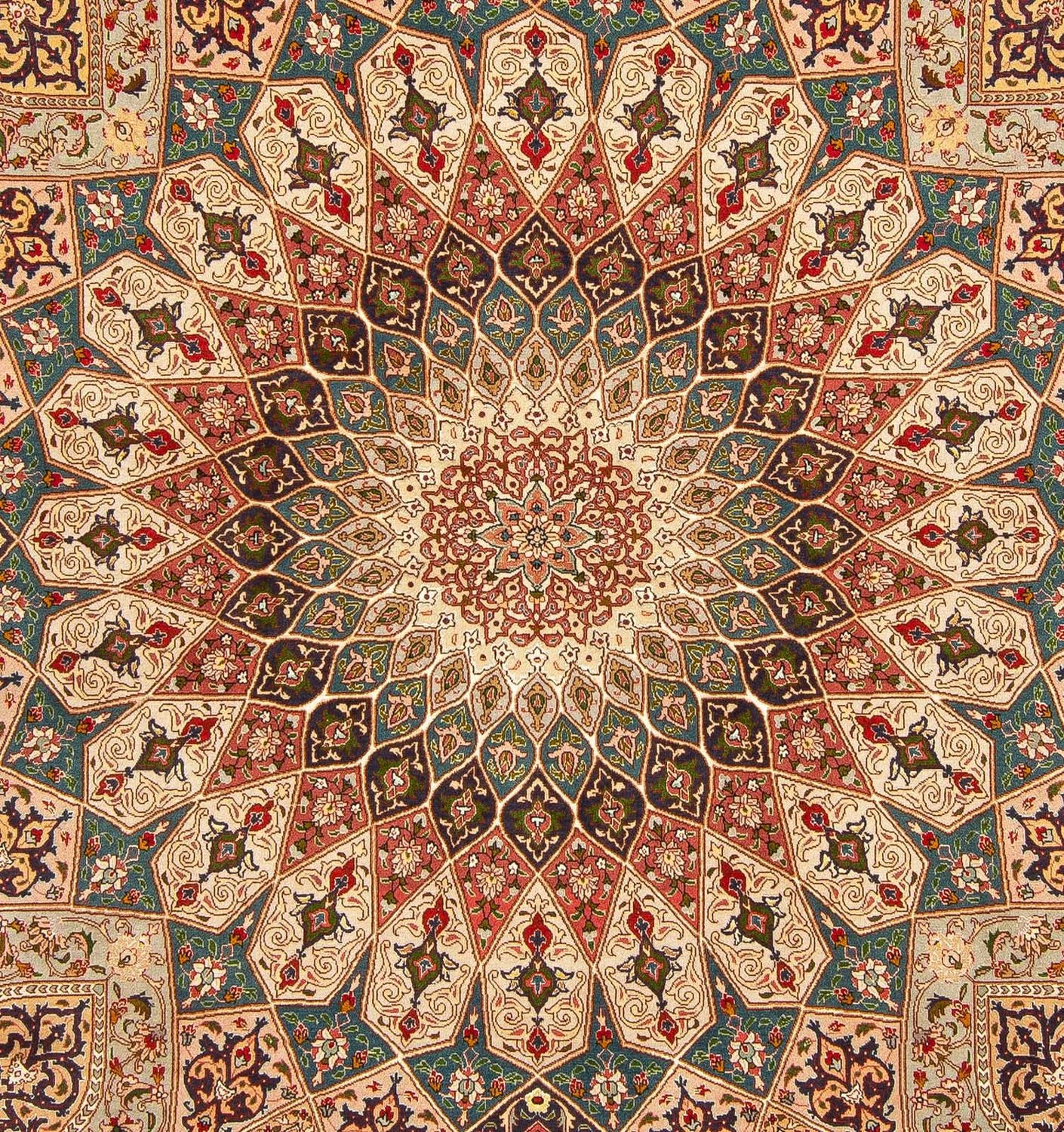 Perserteppich - Täbriz - Royal 250 x 200 cm Wohnzimmer Teppich