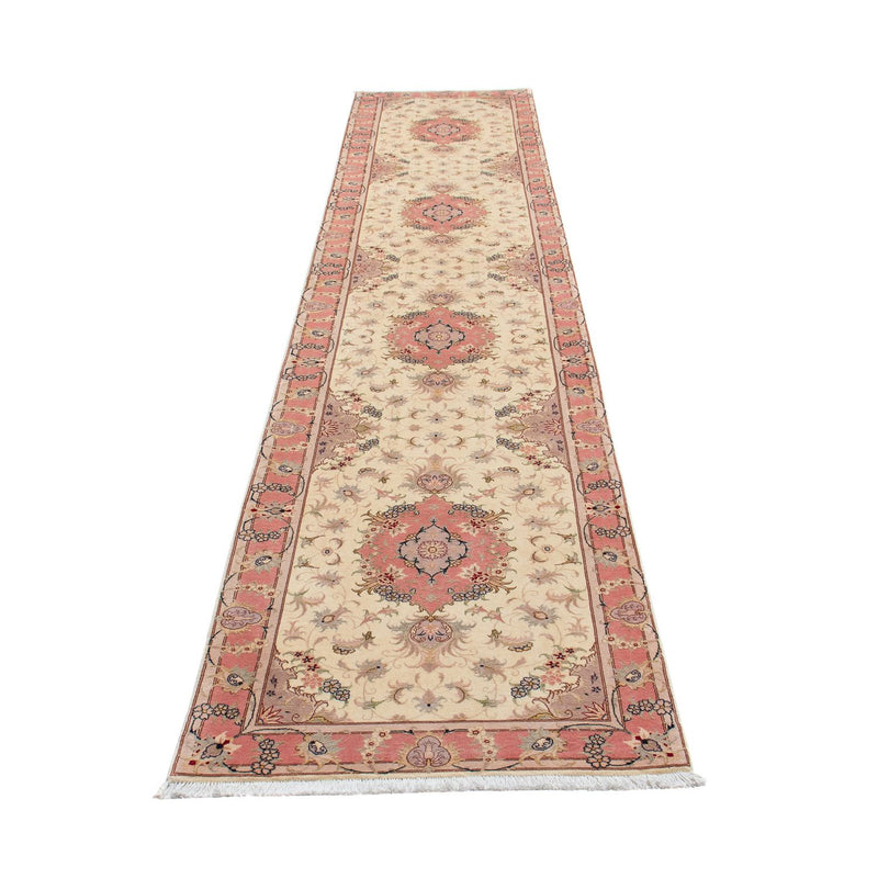 Perserteppich - Täbriz - Royal 410 x 80 cm Teppich Läufer