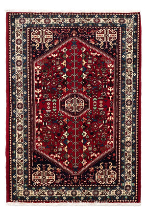 Perserteppich - Nomadic 150 x 101 cm - dunkelrot