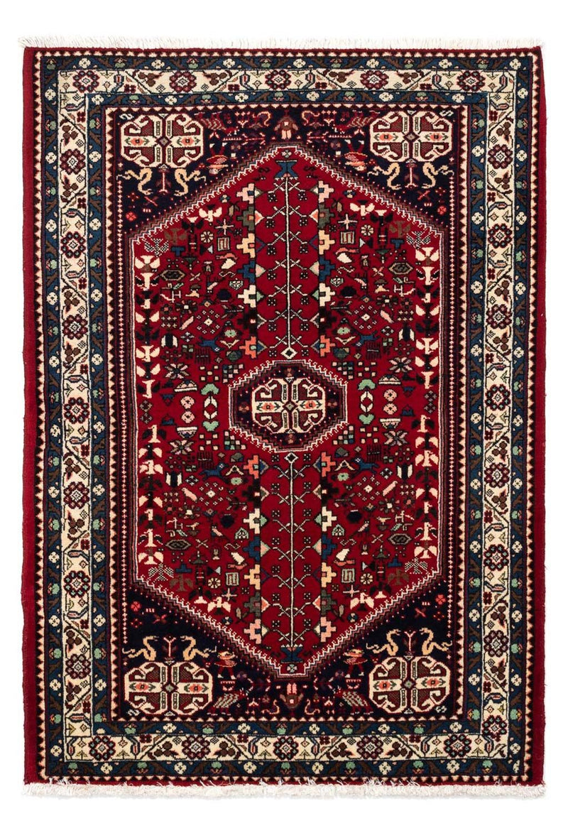 Perserteppich - Nomadic 150 x 101 cm - dunkelrot
