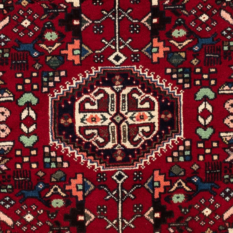 Perserteppich - Nomadic 150 x 101 cm - dunkelrot