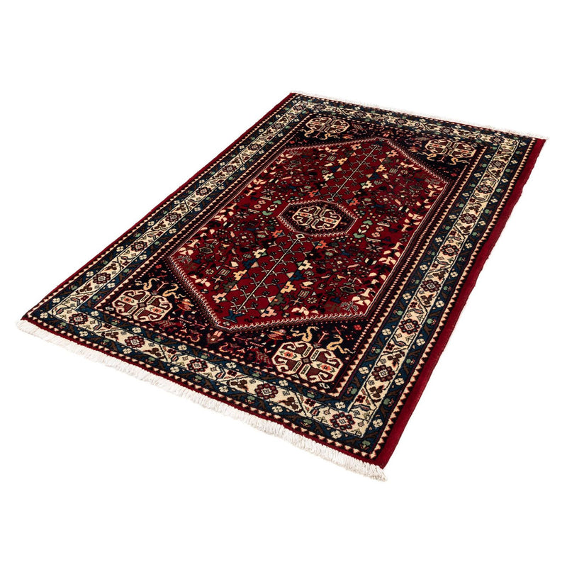 Perserteppich - Nomadic 150 x 101 cm - dunkelrot