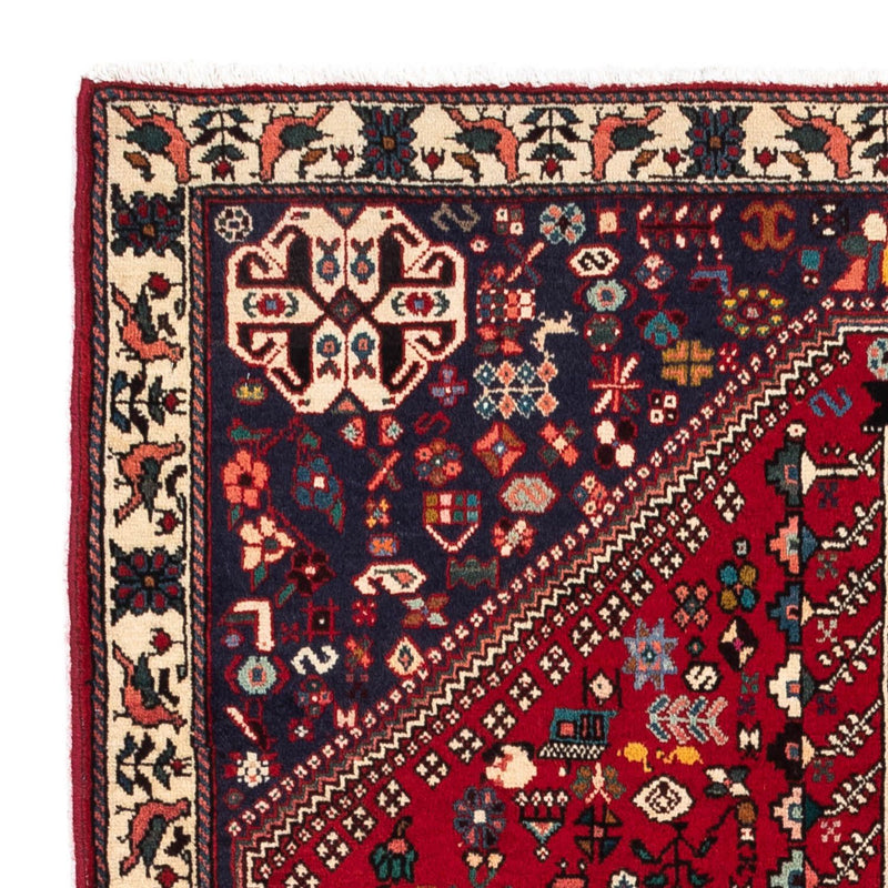 Perserteppich - Nomadic 154 x 107 cm - dunkelrot