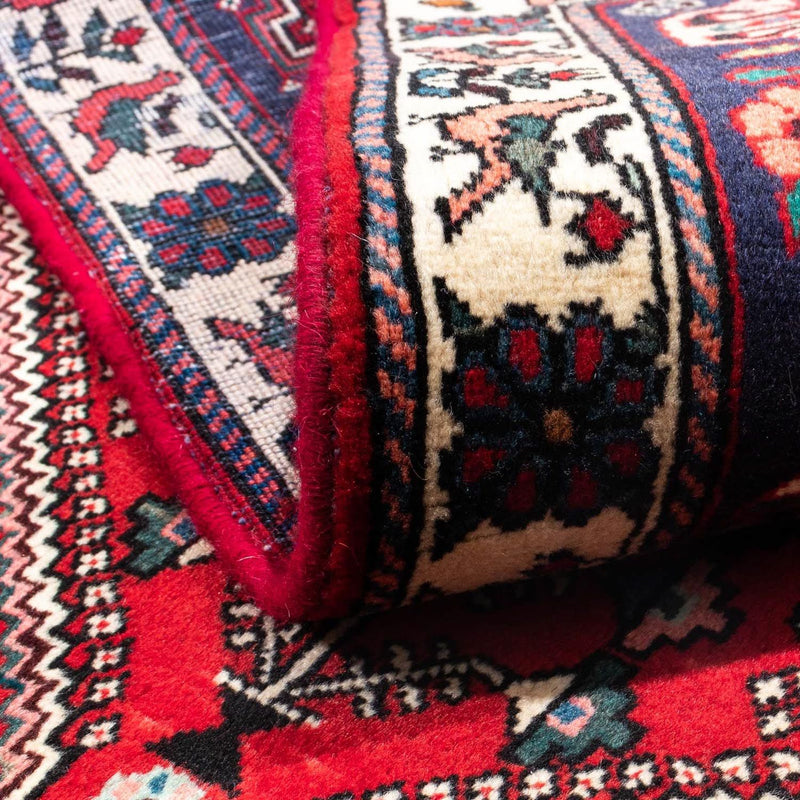 Perserteppich - Nomadic 154 x 107 cm - dunkelrot