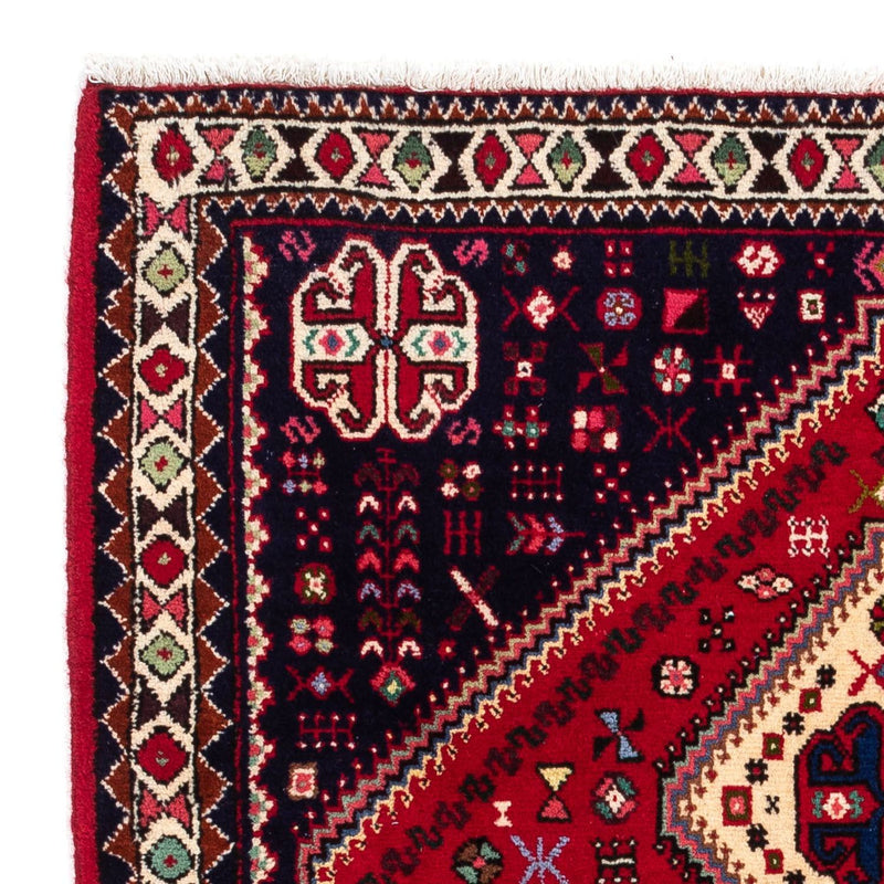Perserteppich - Nomadic 148 x 98 cm - dunkelrot
