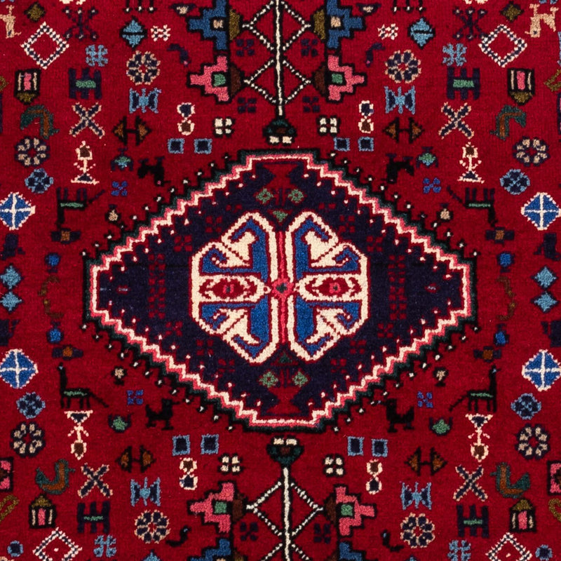 Perserteppich - Nomadic 148 x 100 cm - dunkelrot