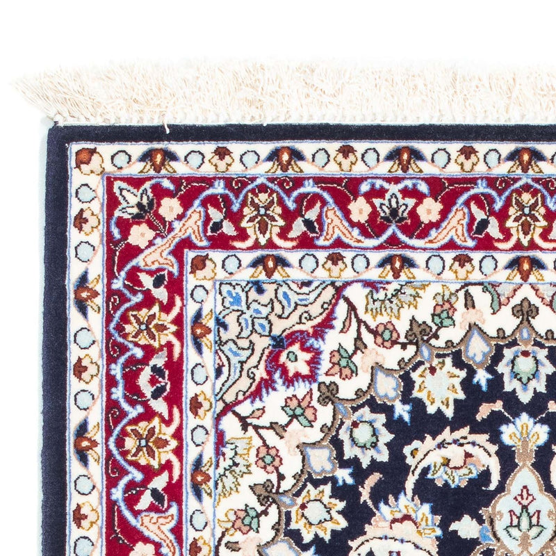 Perserteppich - Isfahan - Premium 104 x 72 cm - dunkelblau