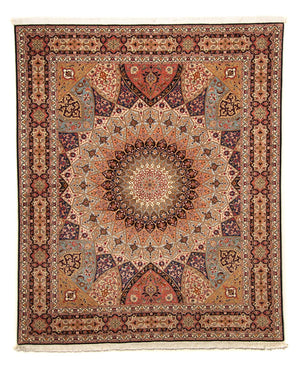 Perserteppich - Täbriz - Royal 242 x 205 cm Teppich Wohnzimmer