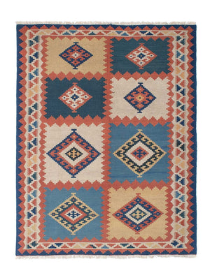 Kelim Teppich - Oriental 216 x 161 cm - mehrfarbig