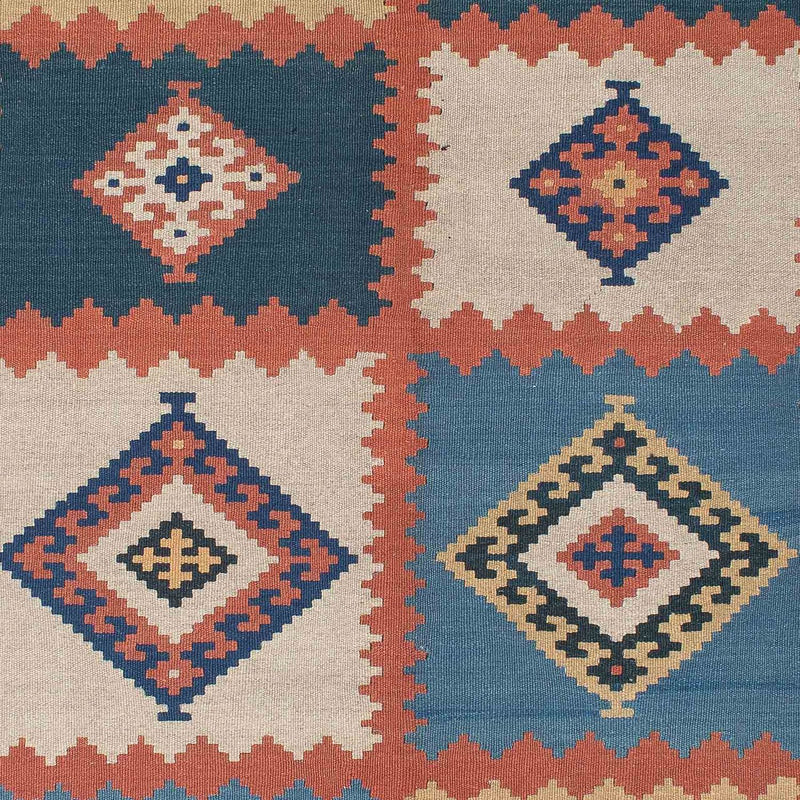 Kelim Teppich - Oriental 216 x 161 cm - mehrfarbig