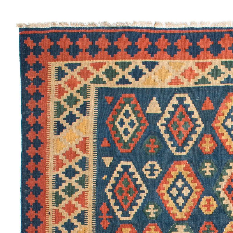 Kelim Teppich - Oriental 232 x 194 cm - blau