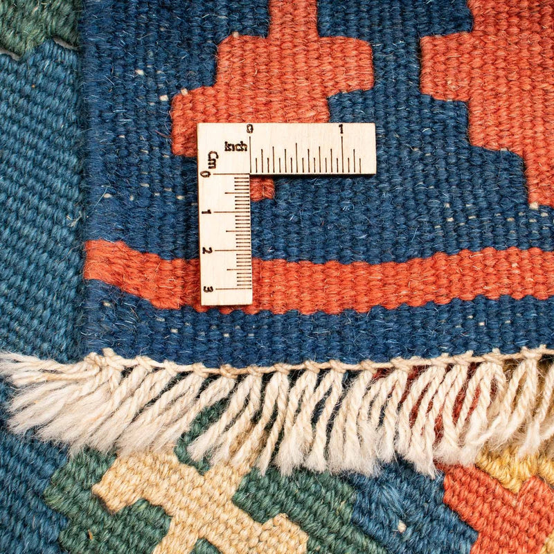 Kelim Teppich - Oriental 232 x 194 cm - blau
