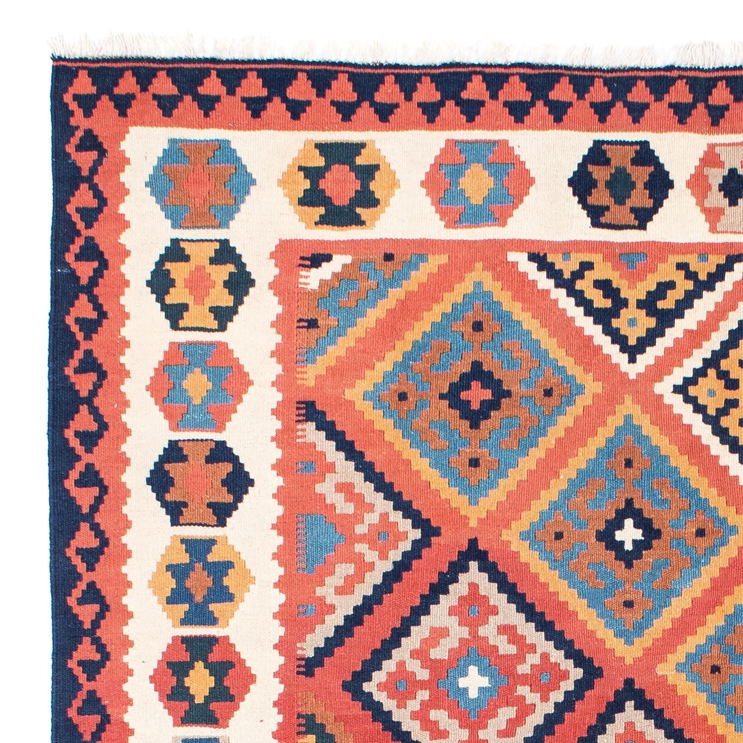 Kelim Teppich - Oriental 206 x 156 cm - rost