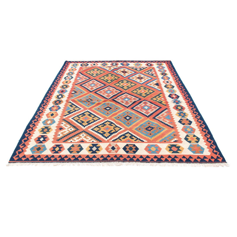 Kelim Teppich - Oriental 206 x 156 cm - rost