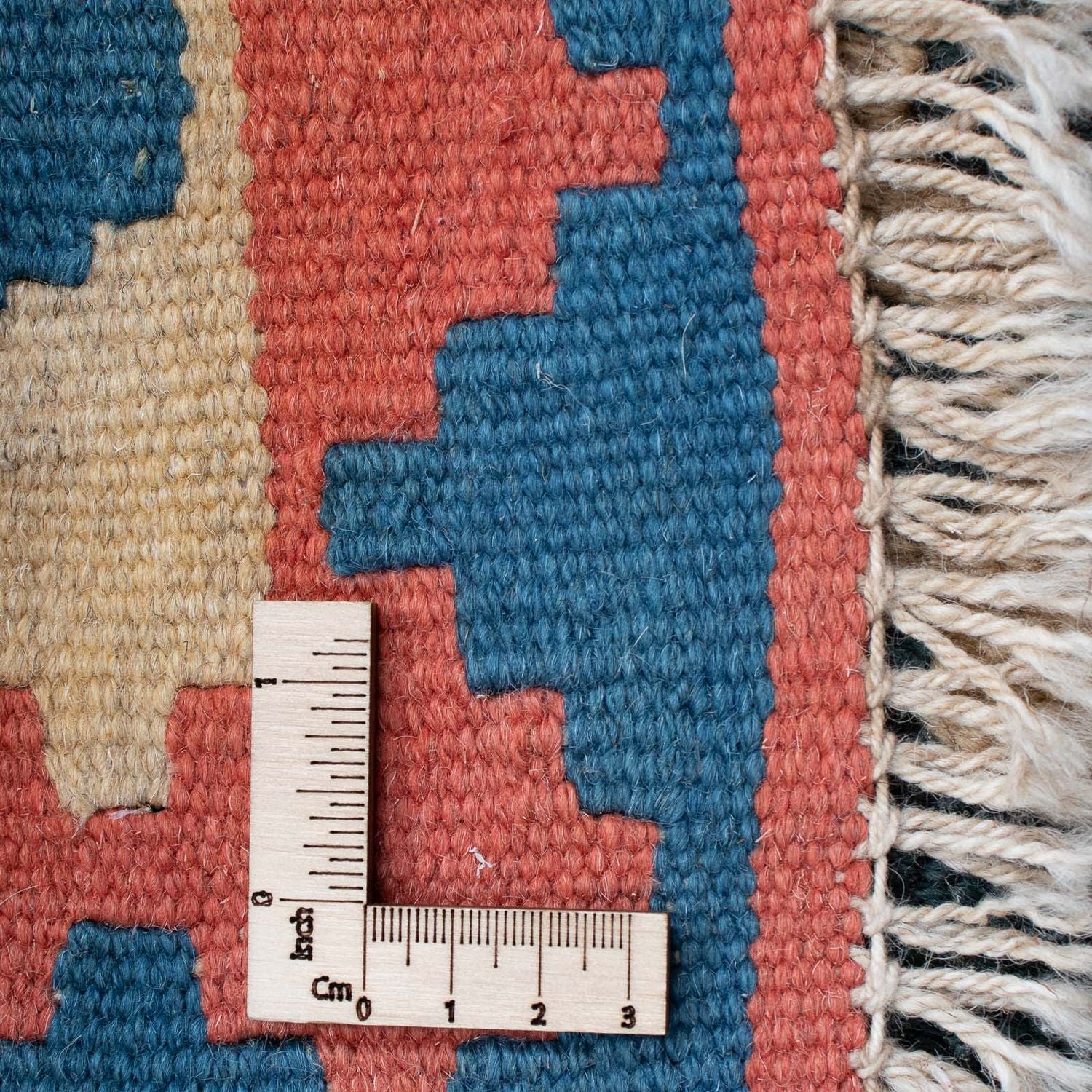 Kelim Teppich - Oriental 175 x 116 cm - blau