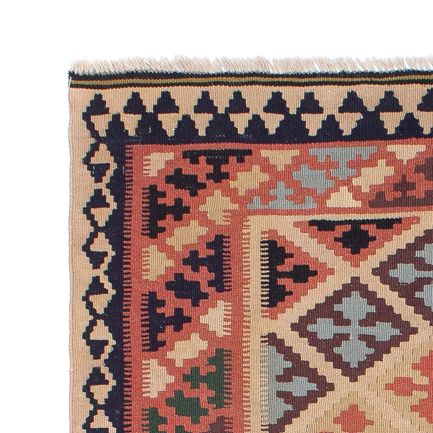 Kelim Teppich - Oriental 158 x 110 cm - mehrfarbig