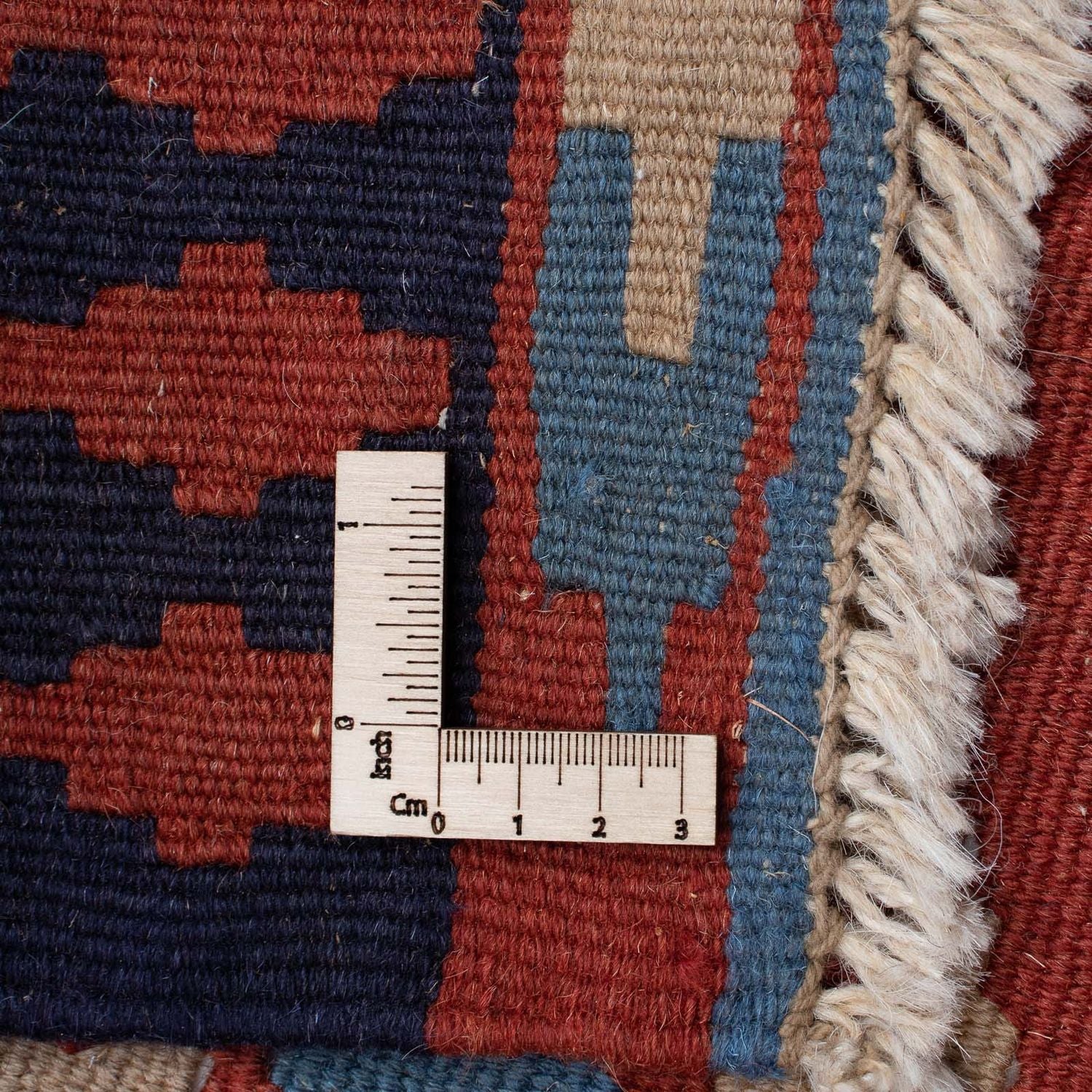 Kelim Teppich - Oriental 170 x 114 cm - dunkelrot