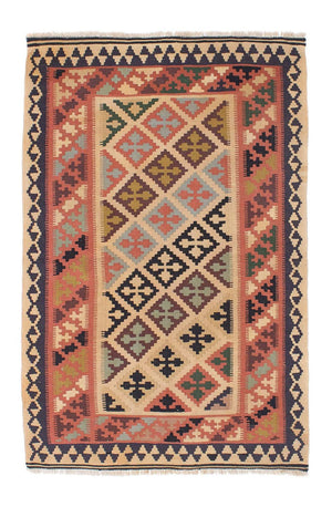Kelim Teppich - Oriental 160 x 107 cm - mehrfarbig