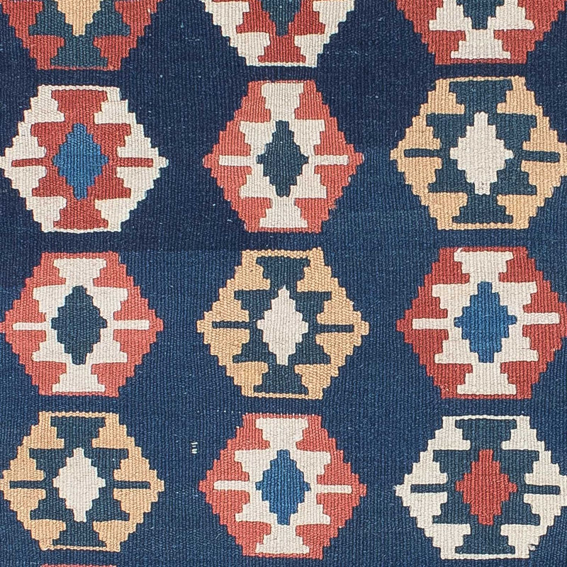 Kelim Teppich - Oriental 186 x 104 cm - blau
