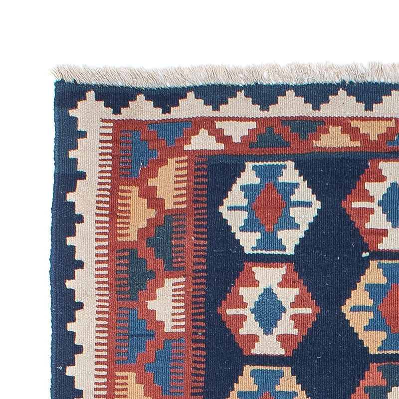 Kelim Teppich - Oriental 186 x 104 cm - blau