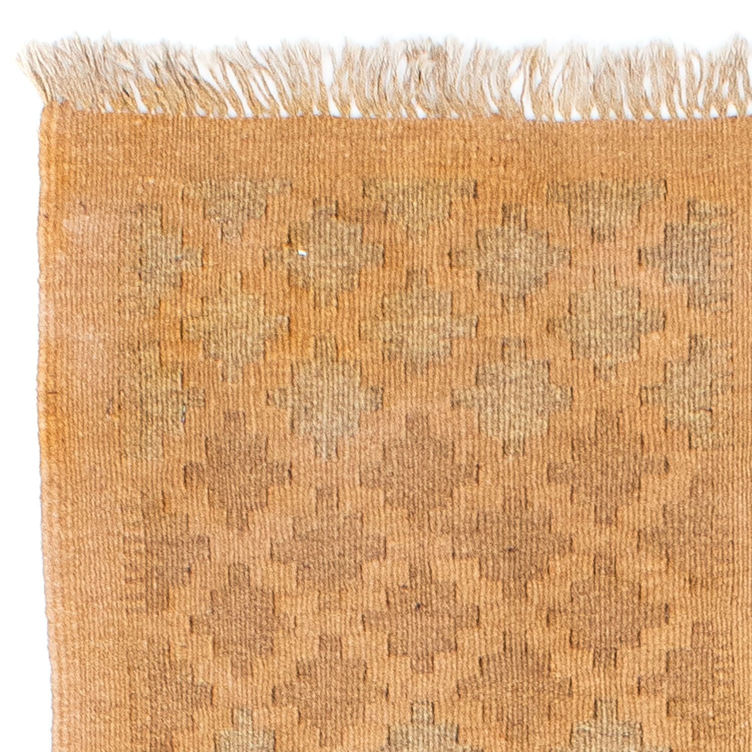 Kelim Teppich - Oriental 200 x 84 cm - hellbraun