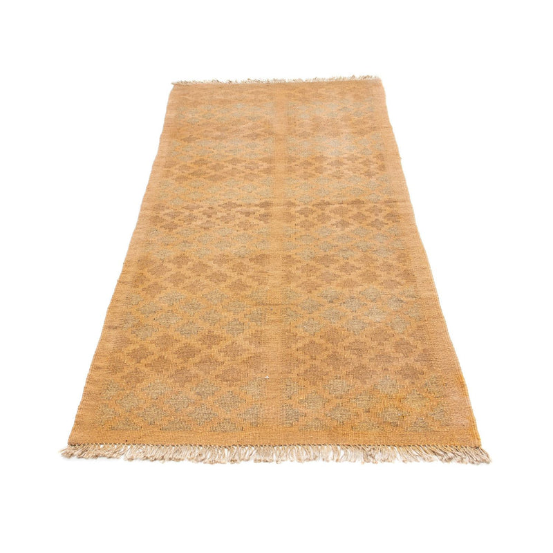Kelim Teppich - Oriental 200 x 84 cm - hellbraun