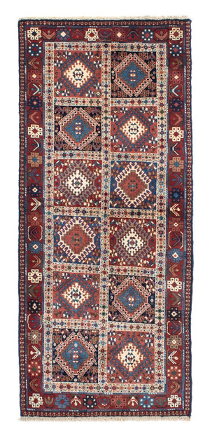 Perserteppich - Nomadic 197 x 84 cm - dunkelrot