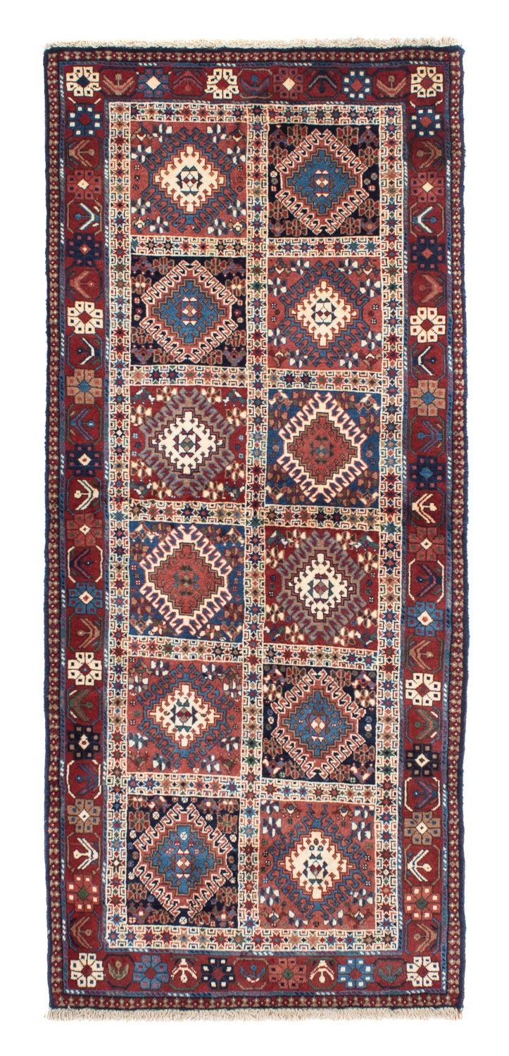 Perserteppich - Nomadic 197 x 84 cm - dunkelrot