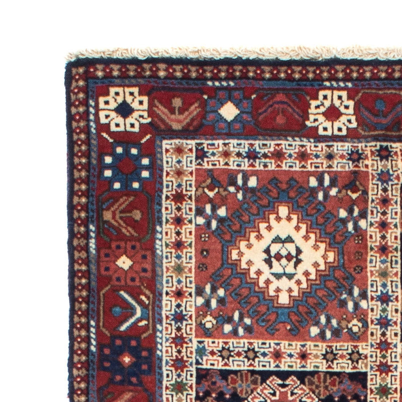 Perserteppich - Nomadic 197 x 84 cm - dunkelrot