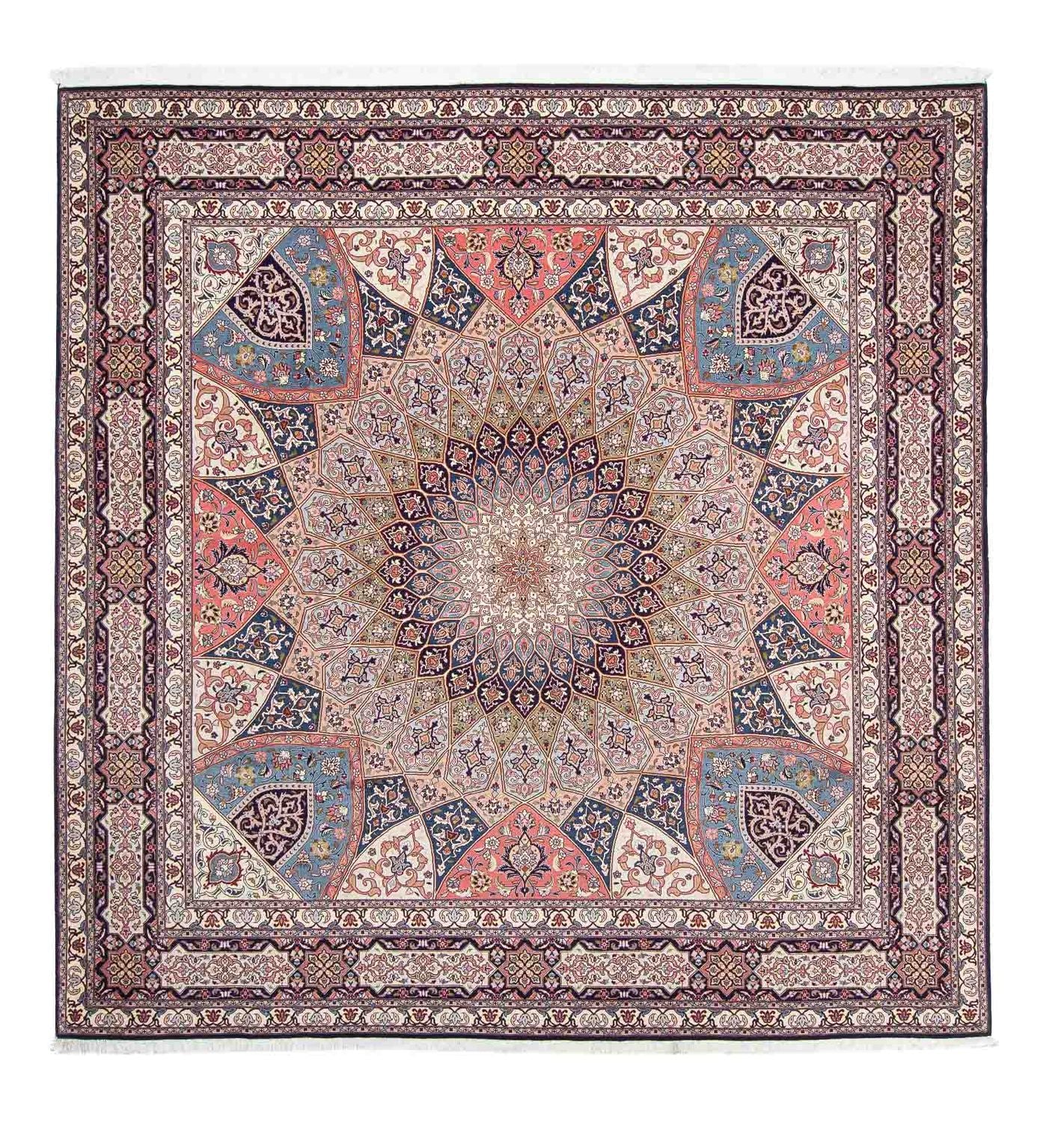 Perserteppich - Täbriz - Royal 257 x 255 cm Quadratischer Teppich
