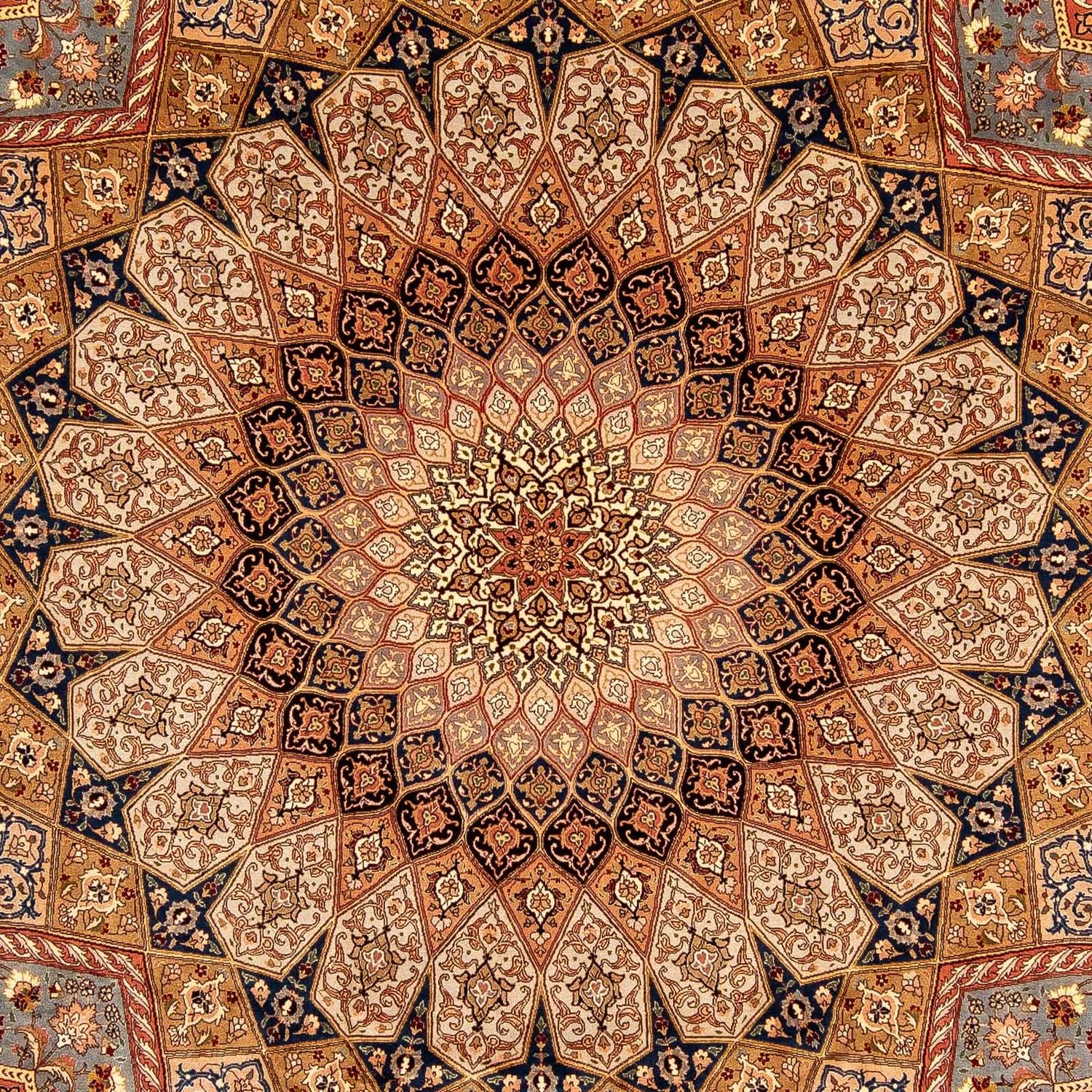 Perserteppich - Täbriz - Royal 352 x 252 cm Teppich Wohnzimmer
