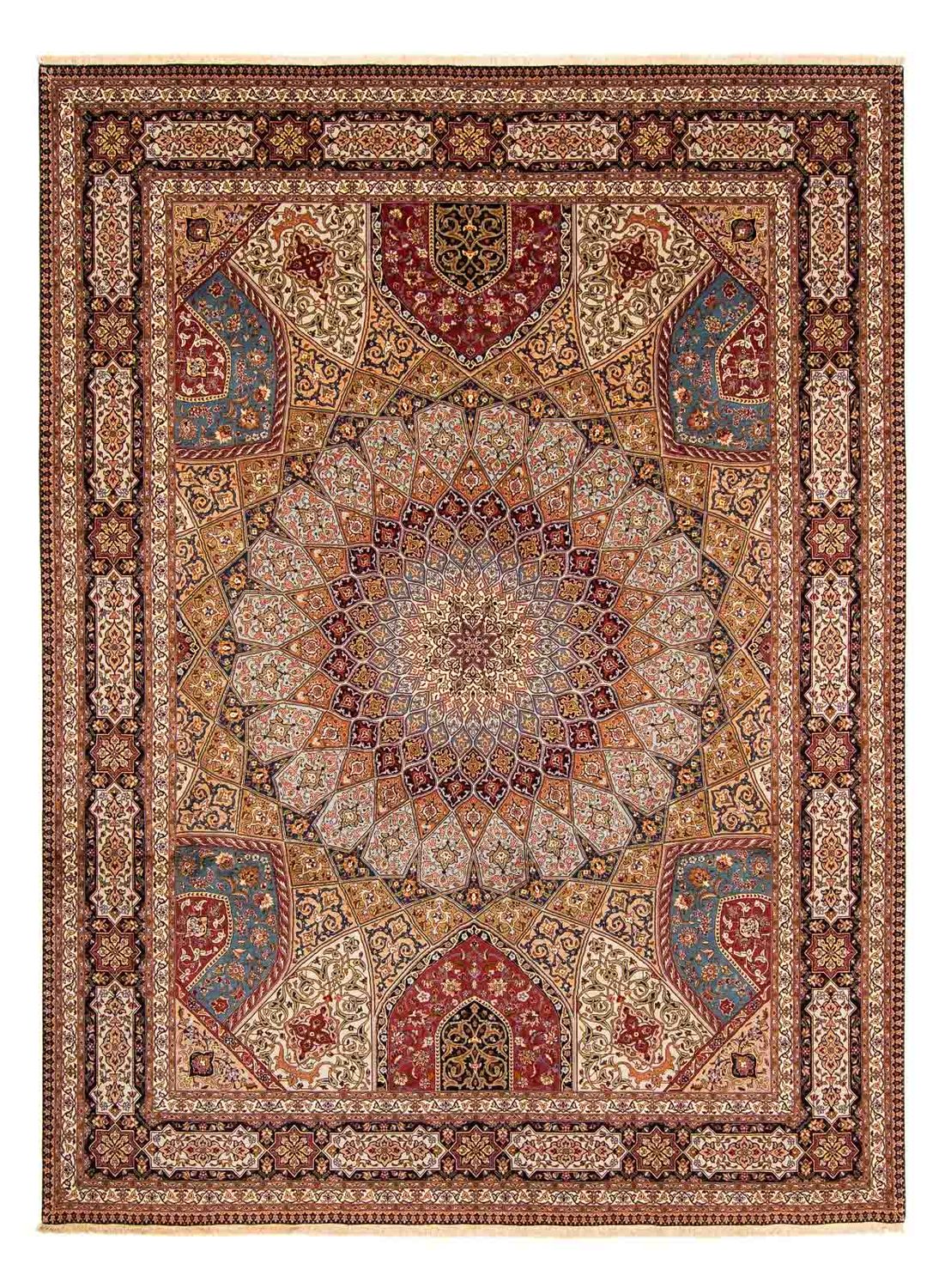 Perserteppich - Täbriz - Royal 396 x 300 cm Teppich Wohnzimmer