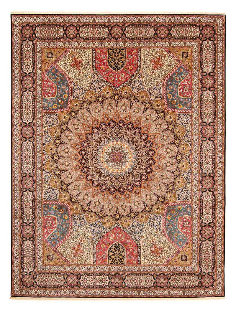 Perserteppich - Täbriz - Royal 400 x 300 cm Wohnzimmer Teppich