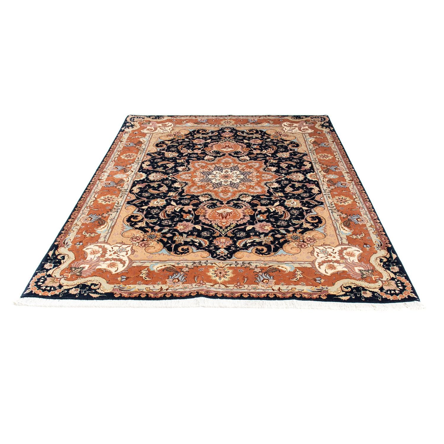 Perserteppich - Täbriz - Royal 200 x 155 cm Teppichbrücke